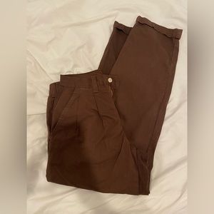 Los Angeles apparel Relaxed pant Chocolate color 26